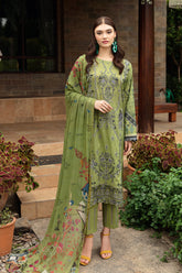 Y-912 | 3PC Unstitched Luxury Lawn Collection Riwayat By Ramsha